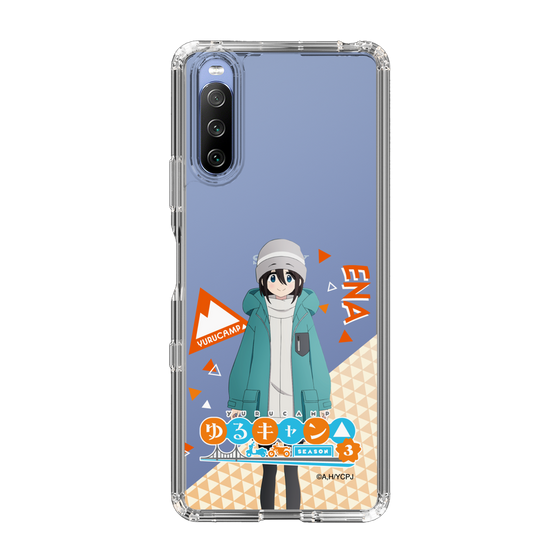 スリムプロテクションケース［ 『ゆるキャン△ SEASON3』- 斉藤 恵那 - 立ち絵 ］