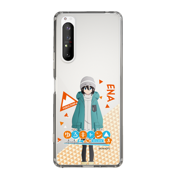スリムプロテクションケース［ 『ゆるキャン△ SEASON3』- 斉藤 恵那 - 立ち絵 ］