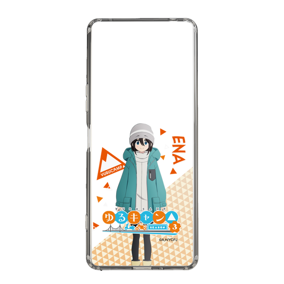 スリムプロテクションケース［ 『ゆるキャン△ SEASON3』- 斉藤 恵那 - 立ち絵 ］