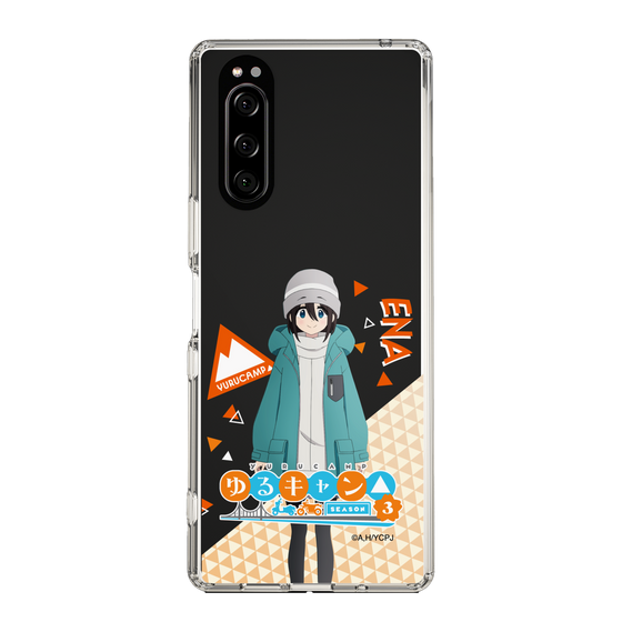 スリムプロテクションケース［ 『ゆるキャン△ SEASON3』- 斉藤 恵那 - 立ち絵 ］