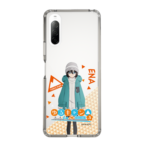 スリムプロテクションケース［ 『ゆるキャン△ SEASON3』- 斉藤 恵那 - 立ち絵 ］