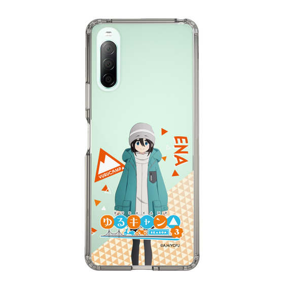 スリムプロテクションケース［ 『ゆるキャン△ SEASON3』- 斉藤 恵那 - 立ち絵 ］