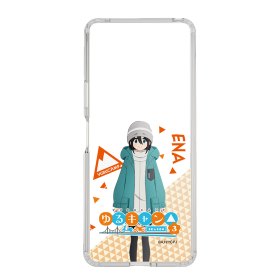 スリムプロテクションケース［ 『ゆるキャン△ SEASON3』- 斉藤 恵那 - 立ち絵 ］