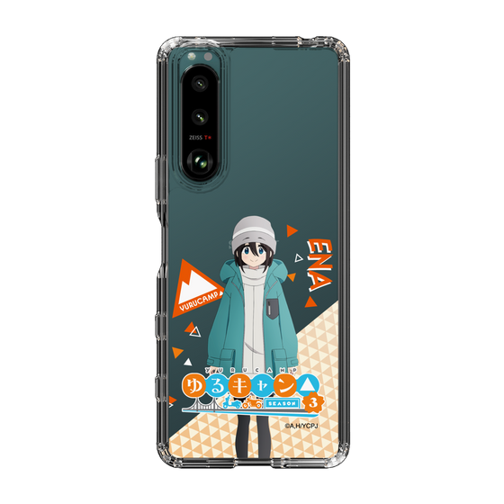 スリムプロテクションケース［ 『ゆるキャン△ SEASON3』- 斉藤 恵那 - 立ち絵 ］