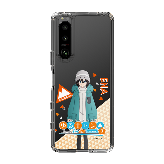 スリムプロテクションケース［ 『ゆるキャン△ SEASON3』- 斉藤 恵那 - 立ち絵 ］
