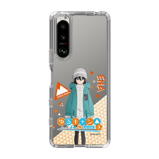 スリムプロテクションケース［ 『ゆるキャン△ SEASON3』- 斉藤 恵那 - 立ち絵 ］