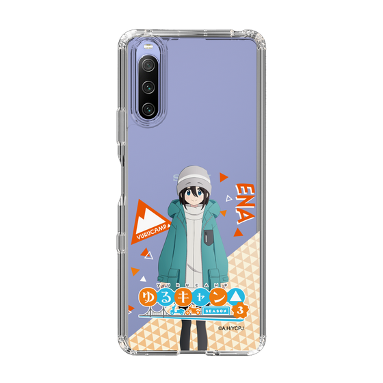 スリムプロテクションケース［ 『ゆるキャン△ SEASON3』- 斉藤 恵那 - 立ち絵 ］