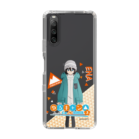 スリムプロテクションケース［ 『ゆるキャン△ SEASON3』- 斉藤 恵那 - 立ち絵 ］