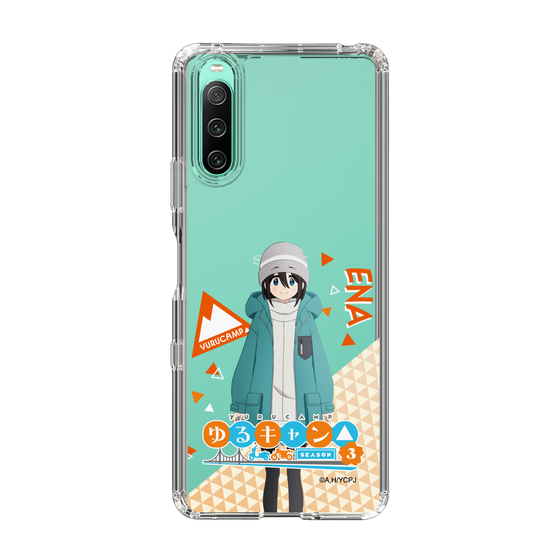 スリムプロテクションケース［ 『ゆるキャン△ SEASON3』- 斉藤 恵那 - 立ち絵 ］
