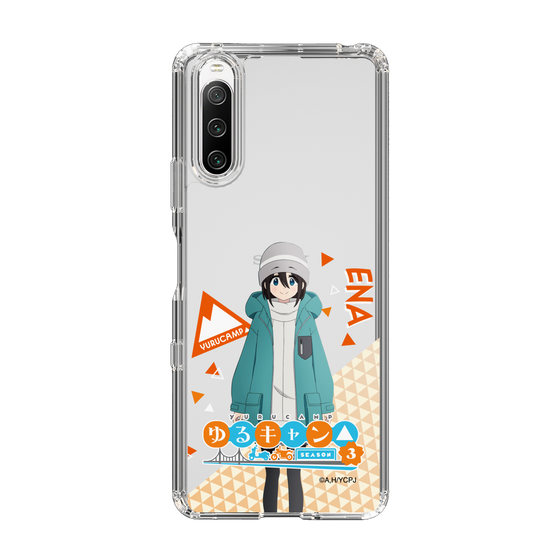 スリムプロテクションケース［ 『ゆるキャン△ SEASON3』- 斉藤 恵那 - 立ち絵 ］