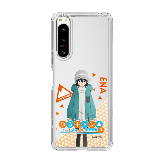 スリムプロテクションケース［ 『ゆるキャン△ SEASON3』- 斉藤 恵那 - 立ち絵 ］