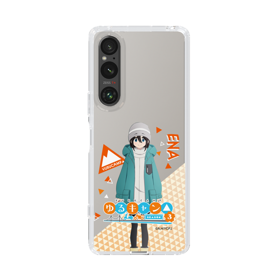 スリムプロテクションケース［ 『ゆるキャン△ SEASON3』- 斉藤 恵那 - 立ち絵 ］