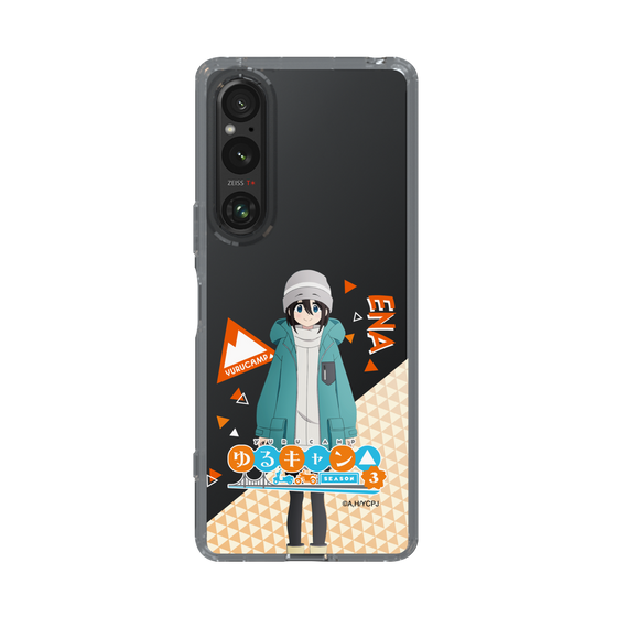 スリムプロテクションケース［ 『ゆるキャン△ SEASON3』- 斉藤 恵那 - 立ち絵 ］