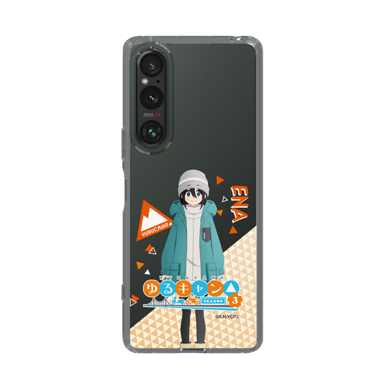 スリムプロテクションケース［ 『ゆるキャン△ SEASON3』- 斉藤 恵那 - 立ち絵 ］