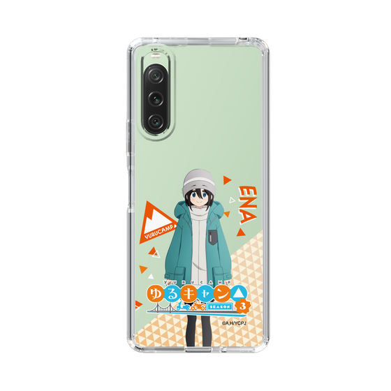 スリムプロテクションケース［ 『ゆるキャン△ SEASON3』- 斉藤 恵那 - 立ち絵 ］