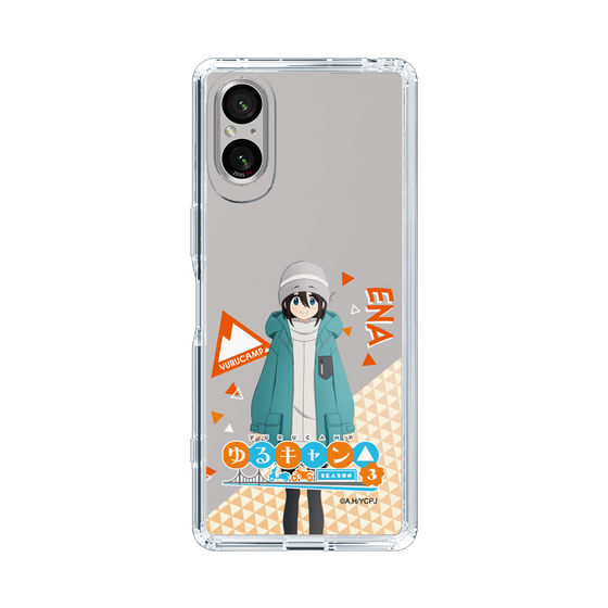 スリムプロテクションケース［ 『ゆるキャン△ SEASON3』- 斉藤 恵那 - 立ち絵 ］