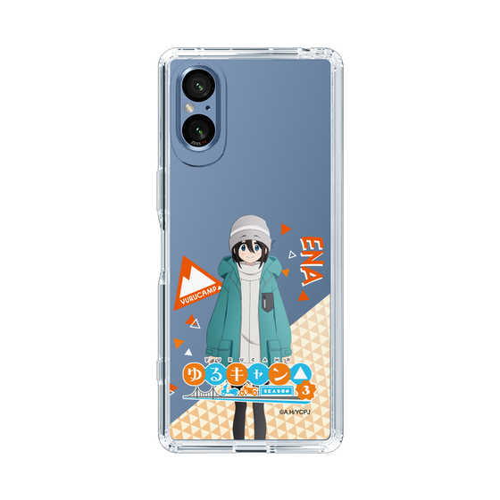 スリムプロテクションケース［ 『ゆるキャン△ SEASON3』- 斉藤 恵那 - 立ち絵 ］