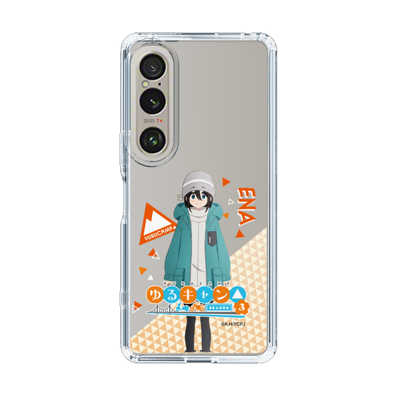スリムプロテクションケース［ 『ゆるキャン△ SEASON3』- 斉藤 恵那 - 立ち絵 ］