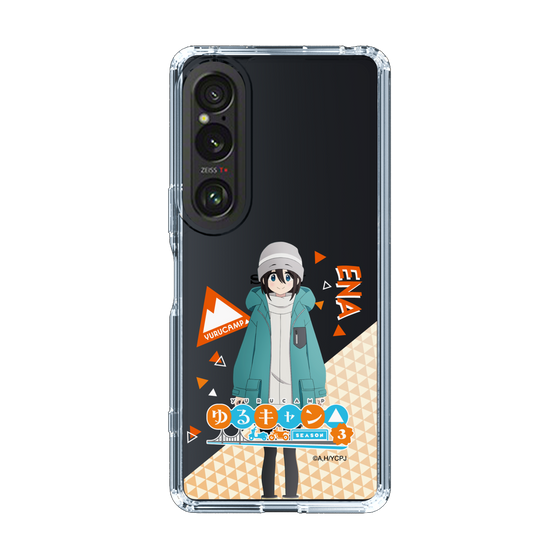 スリムプロテクションケース［ 『ゆるキャン△ SEASON3』- 斉藤 恵那 - 立ち絵 ］
