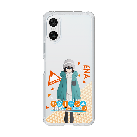 スリムプロテクションケース［ 『ゆるキャン△ SEASON3』- 斉藤 恵那 - 立ち絵 ］