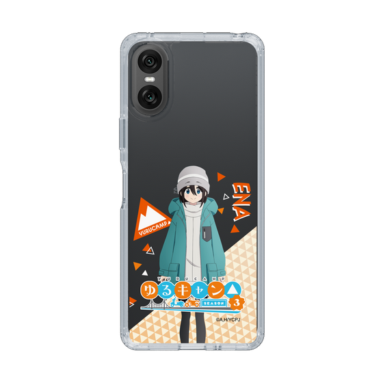 スリムプロテクションケース［ 『ゆるキャン△ SEASON3』- 斉藤 恵那 - 立ち絵 ］