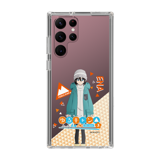 スリムプロテクションケース［ 『ゆるキャン△ SEASON3』- 斉藤 恵那 - 立ち絵 ］