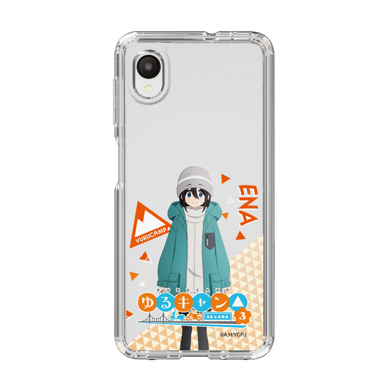 スリムプロテクションケース［ 『ゆるキャン△ SEASON3』- 斉藤 恵那 - 立ち絵 ］