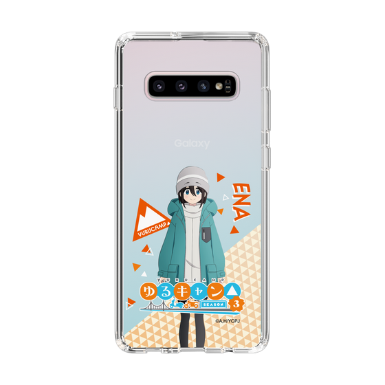 スリムプロテクションケース［ 『ゆるキャン△ SEASON3』- 斉藤 恵那 - 立ち絵 ］