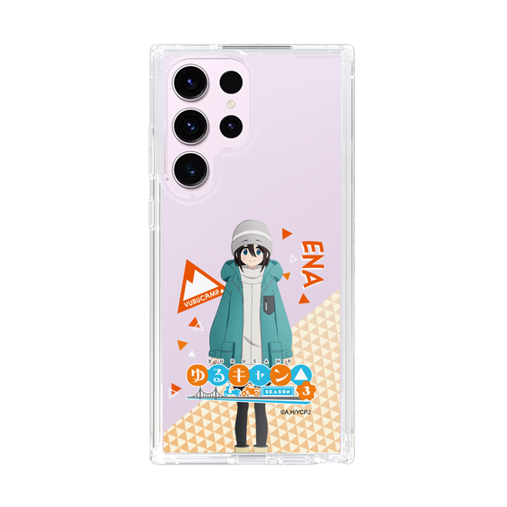 スリムプロテクションケース［ 『ゆるキャン△ SEASON3』- 斉藤 恵那 - 立ち絵 ］