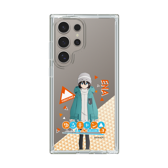 スリムプロテクションケース［ 『ゆるキャン△ SEASON3』- 斉藤 恵那 - 立ち絵 ］
