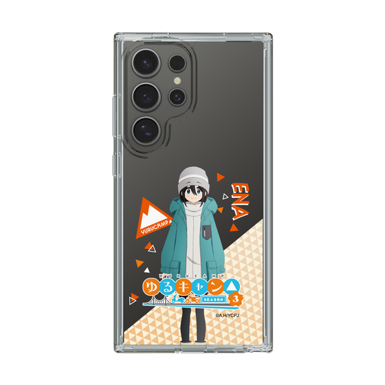 スリムプロテクションケース［ 『ゆるキャン△ SEASON3』- 斉藤 恵那 - 立ち絵 ］