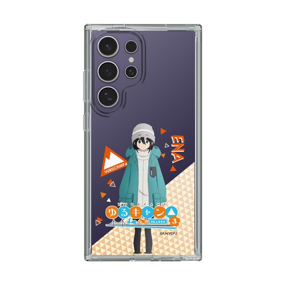 スリムプロテクションケース［ 『ゆるキャン△ SEASON3』- 斉藤 恵那 - 立ち絵 ］