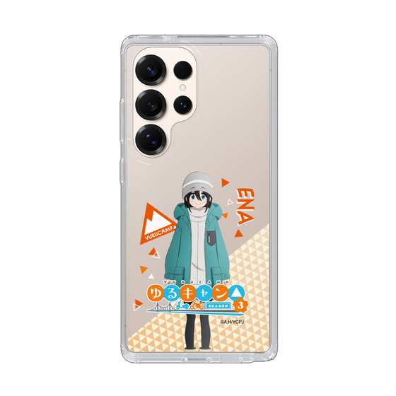 スリムプロテクションケース［ 『ゆるキャン△ SEASON3』- 斉藤 恵那 - 立ち絵 ］