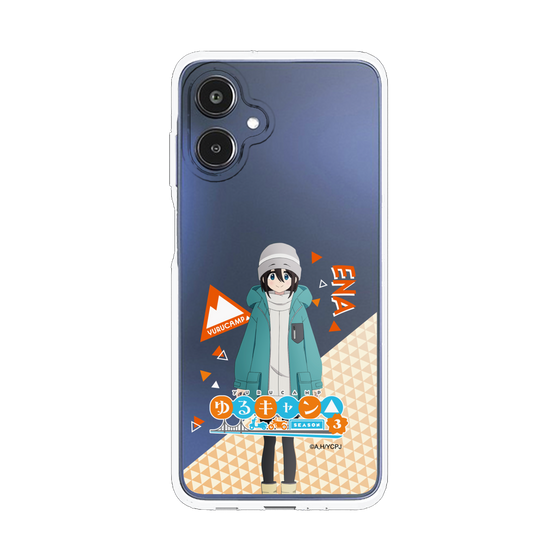 スリムプロテクションケース［ 『ゆるキャン△ SEASON3』- 斉藤 恵那 - 立ち絵 ］