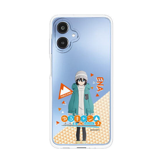 スリムプロテクションケース［ 『ゆるキャン△ SEASON3』- 斉藤 恵那 - 立ち絵 ］