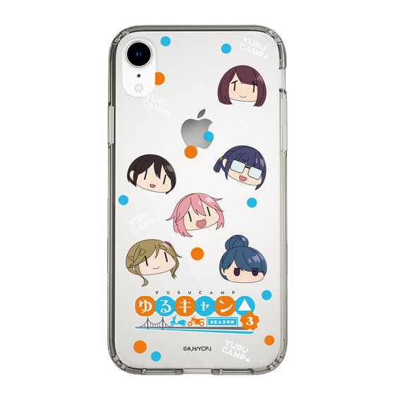 スリムプロテクションケース［ 『ゆるキャン△ SEASON3』- SNSアイコン ］