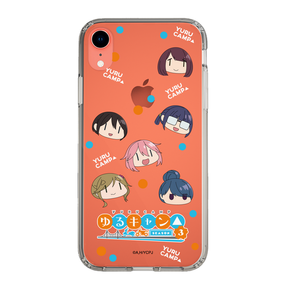 スリムプロテクションケース［ 『ゆるキャン△ SEASON3』- SNSアイコン ］