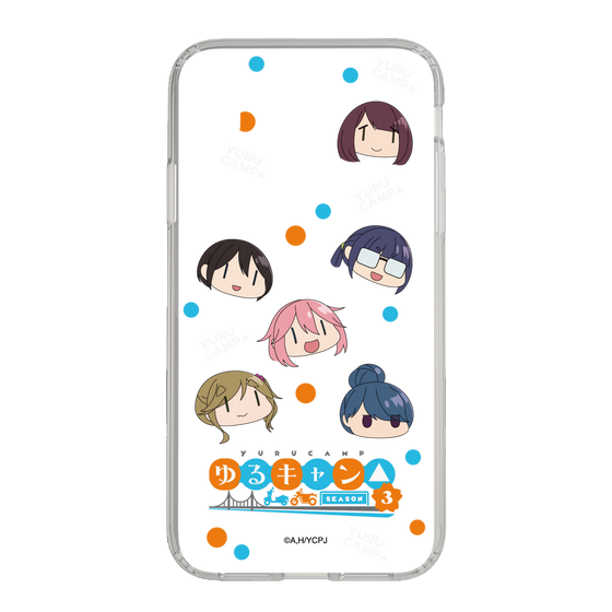 スリムプロテクションケース［ 『ゆるキャン△ SEASON3』- SNSアイコン ］