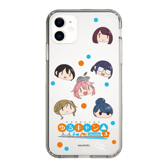 スリムプロテクションケース［ 『ゆるキャン△ SEASON3』- SNSアイコン ］