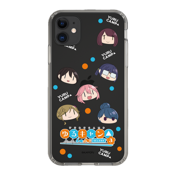 スリムプロテクションケース［ 『ゆるキャン△ SEASON3』- SNSアイコン ］