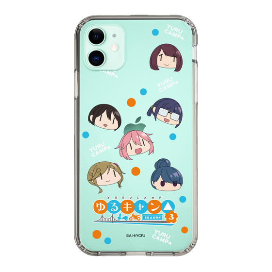 スリムプロテクションケース［ 『ゆるキャン△ SEASON3』- SNSアイコン ］