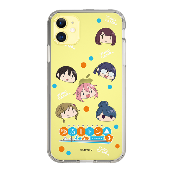 スリムプロテクションケース［ 『ゆるキャン△ SEASON3』- SNSアイコン ］
