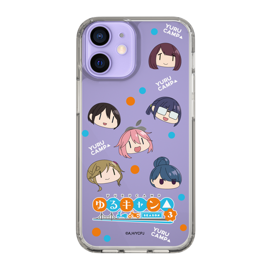 スリムプロテクションケース［ 『ゆるキャン△ SEASON3』- SNSアイコン ］