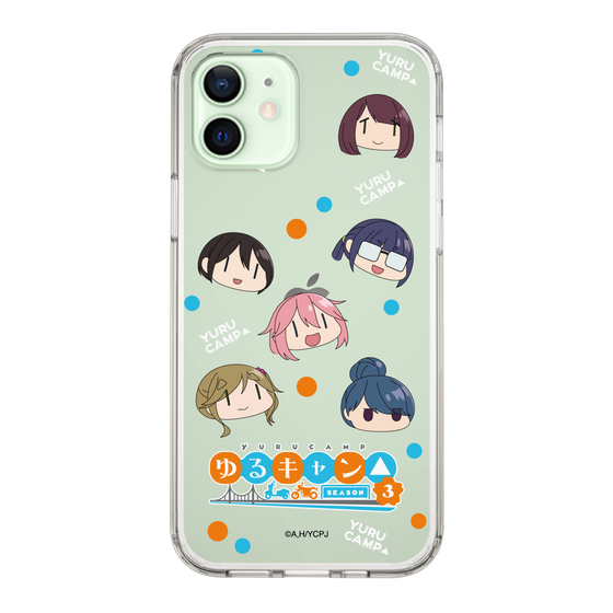 スリムプロテクションケース［ 『ゆるキャン△ SEASON3』- SNSアイコン ］