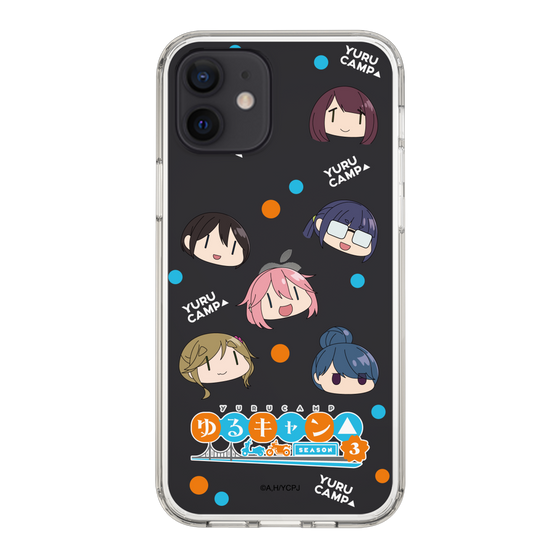スリムプロテクションケース［ 『ゆるキャン△ SEASON3』- SNSアイコン ］