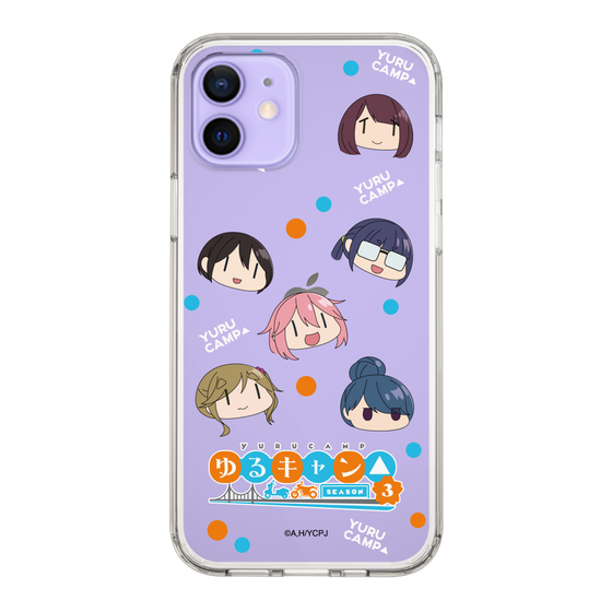 スリムプロテクションケース［ 『ゆるキャン△ SEASON3』- SNSアイコン ］