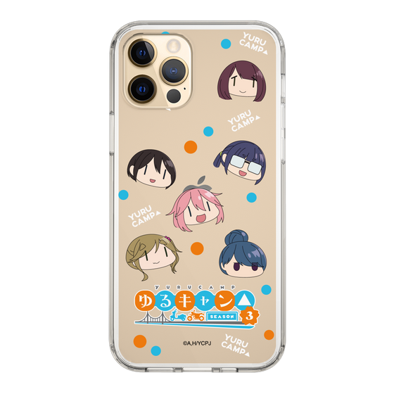 スリムプロテクションケース［ 『ゆるキャン△ SEASON3』- SNSアイコン ］