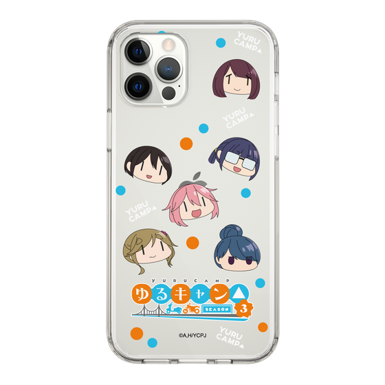 スリムプロテクションケース［ 『ゆるキャン△ SEASON3』- SNSアイコン ］