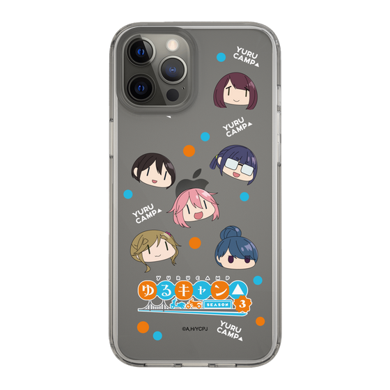 スリムプロテクションケース［ 『ゆるキャン△ SEASON3』- SNSアイコン ］