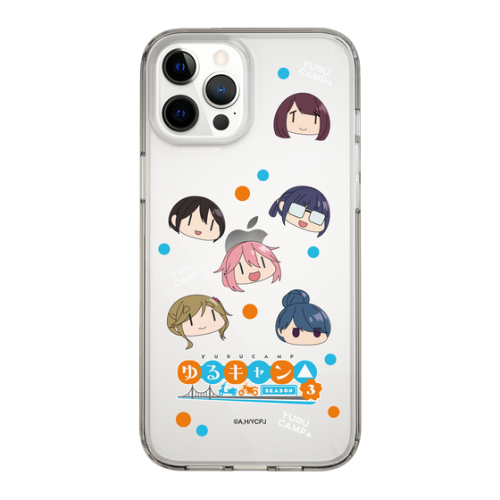スリムプロテクションケース［ 『ゆるキャン△ SEASON3』- SNSアイコン ］
